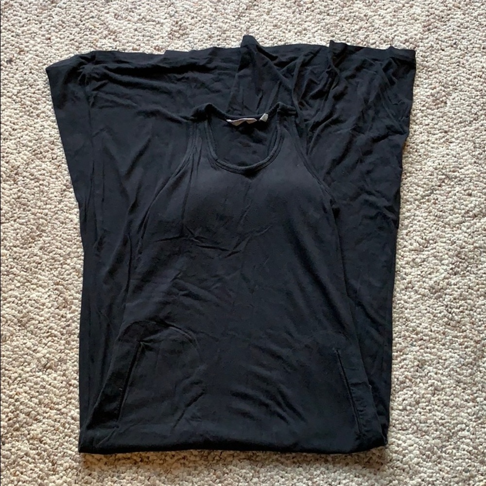 Black Athleta maxi dress